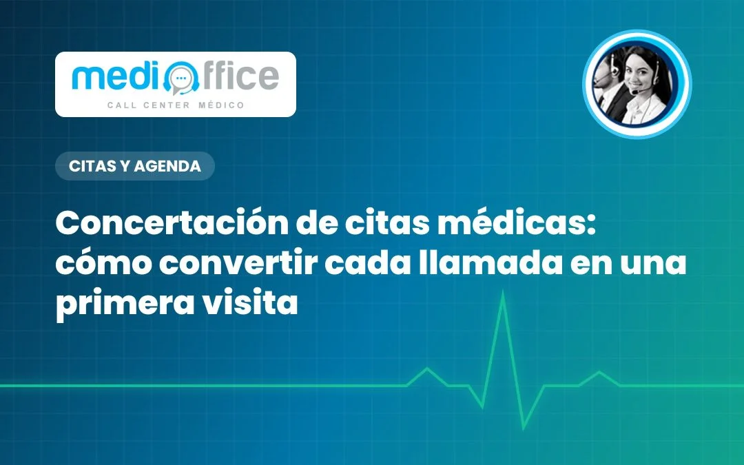 Concertación de citas médicas: cómo convertir cada llamada en una primera visita