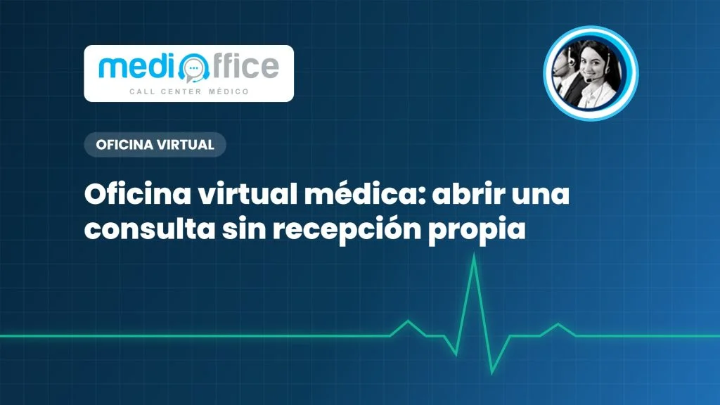 Oficina virtual médica: abrir una consulta sin recepción propia